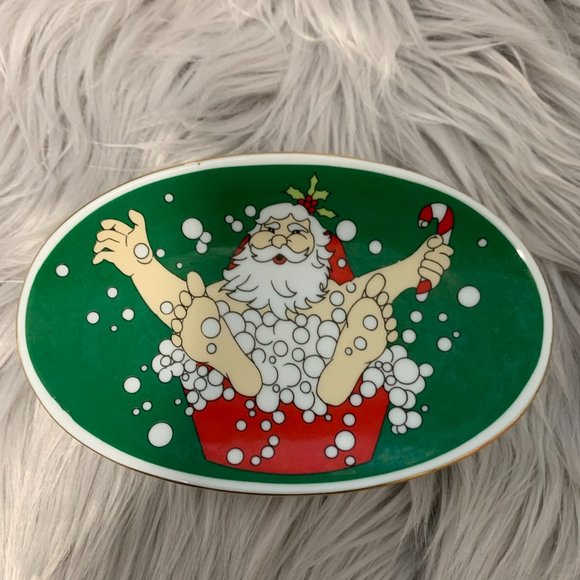 Santa Bubble Bath Soap Dish - Picture 5 of 5